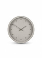Gray Minimal Wall Clock
