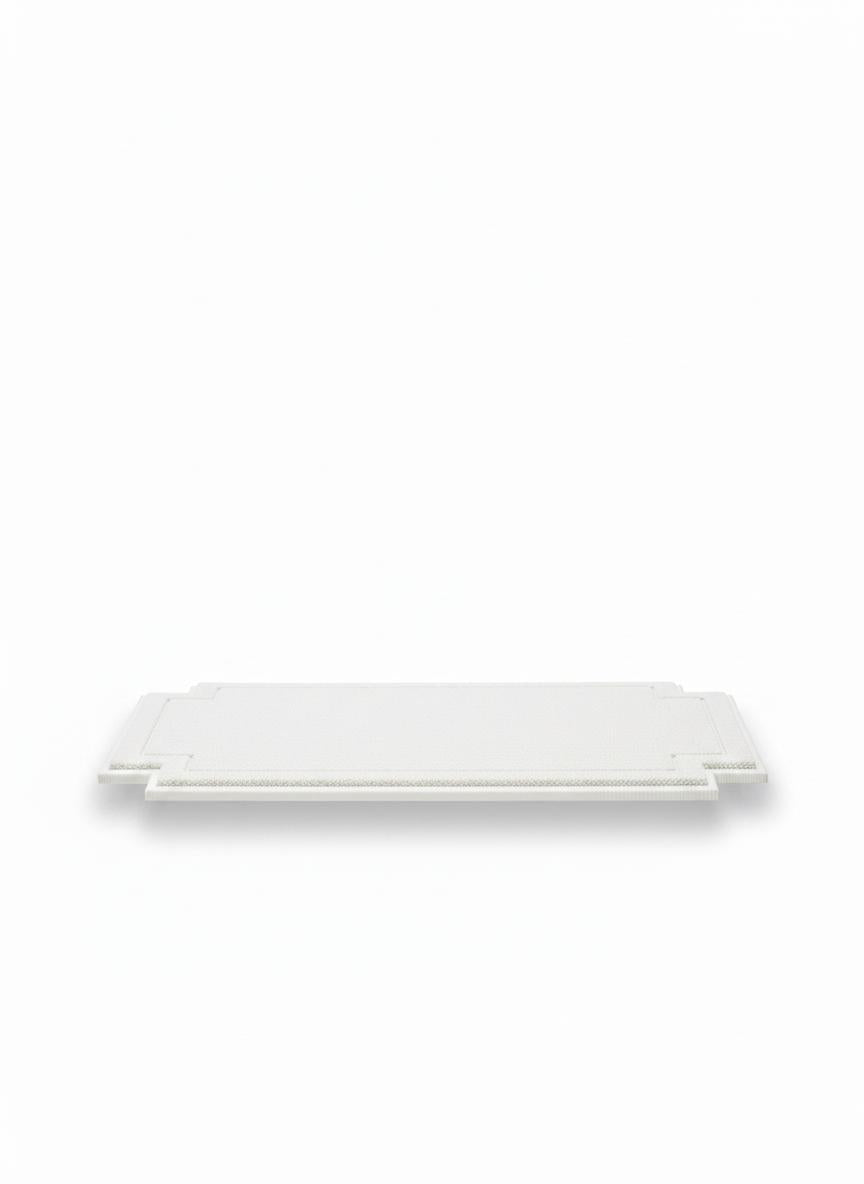 White Modern Doormat